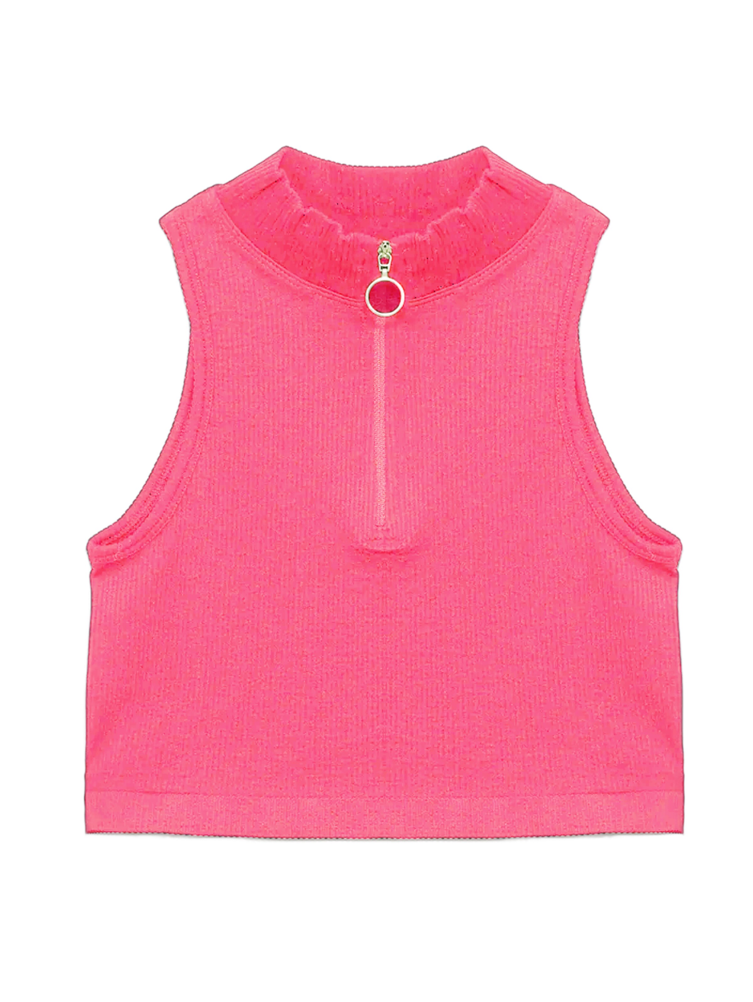 No Matter What Knitted top in Pink: front