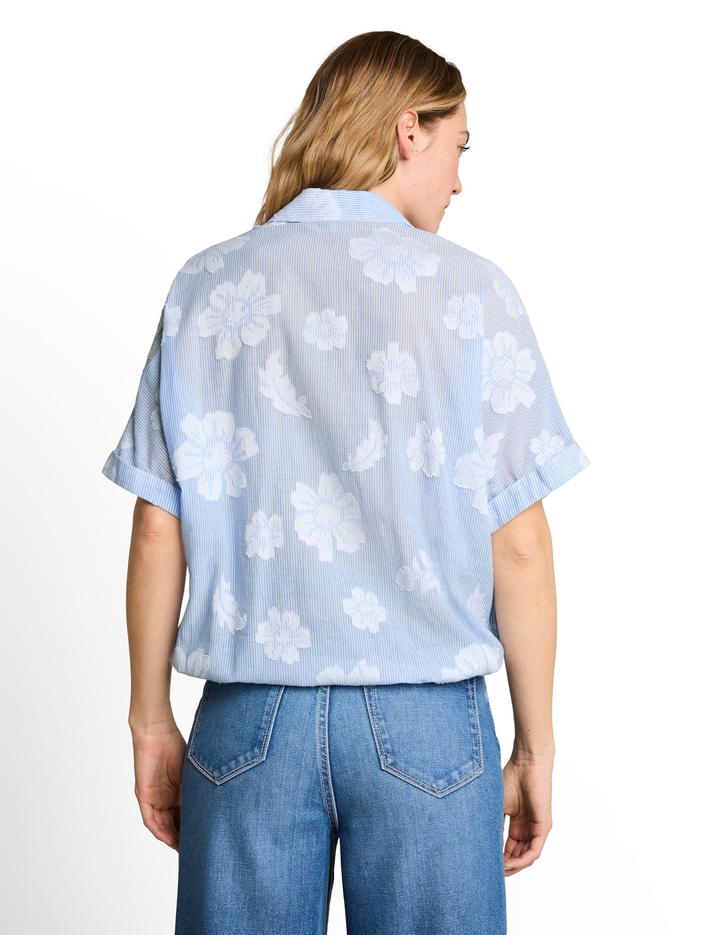 Chemisier TOM TAILOR en bleu