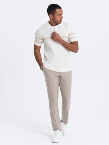 Ombre Shirt in Beige