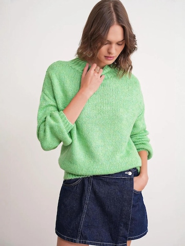 Pullover di MixRay in verde
