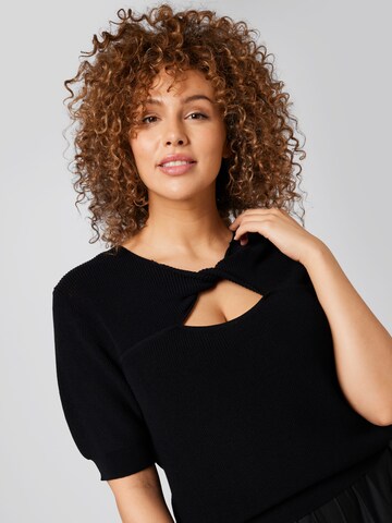 Guido Maria Kretschmer Curvy Shirt in Black