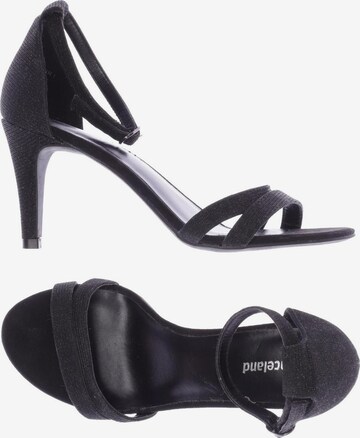 Graceland Sandals & High-Heeled Sandals in 36 in Black: front
