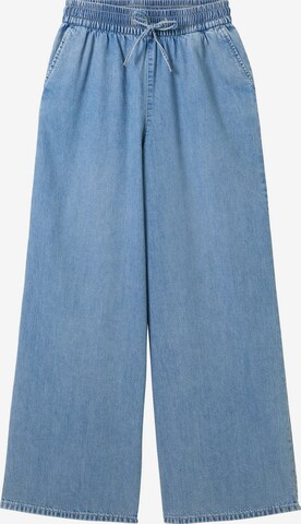 TOM TAILOR DENIM Wide Leg Jeans in Blau: predná strana