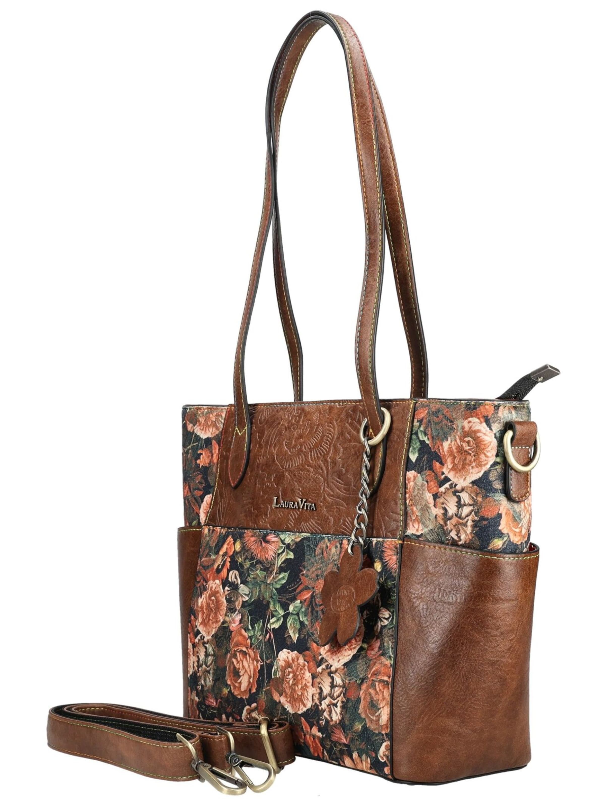 Laura Vita Handtasche in Braun