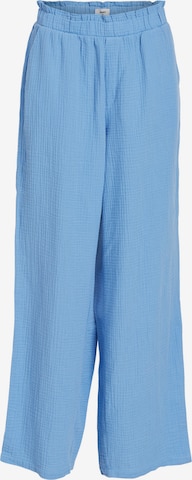 OBJECT Wide Leg Hose 'Carina' in Blau: predná strana