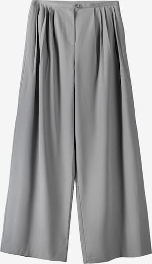 Bershka Pleat-Front Pants in Grey, Item view