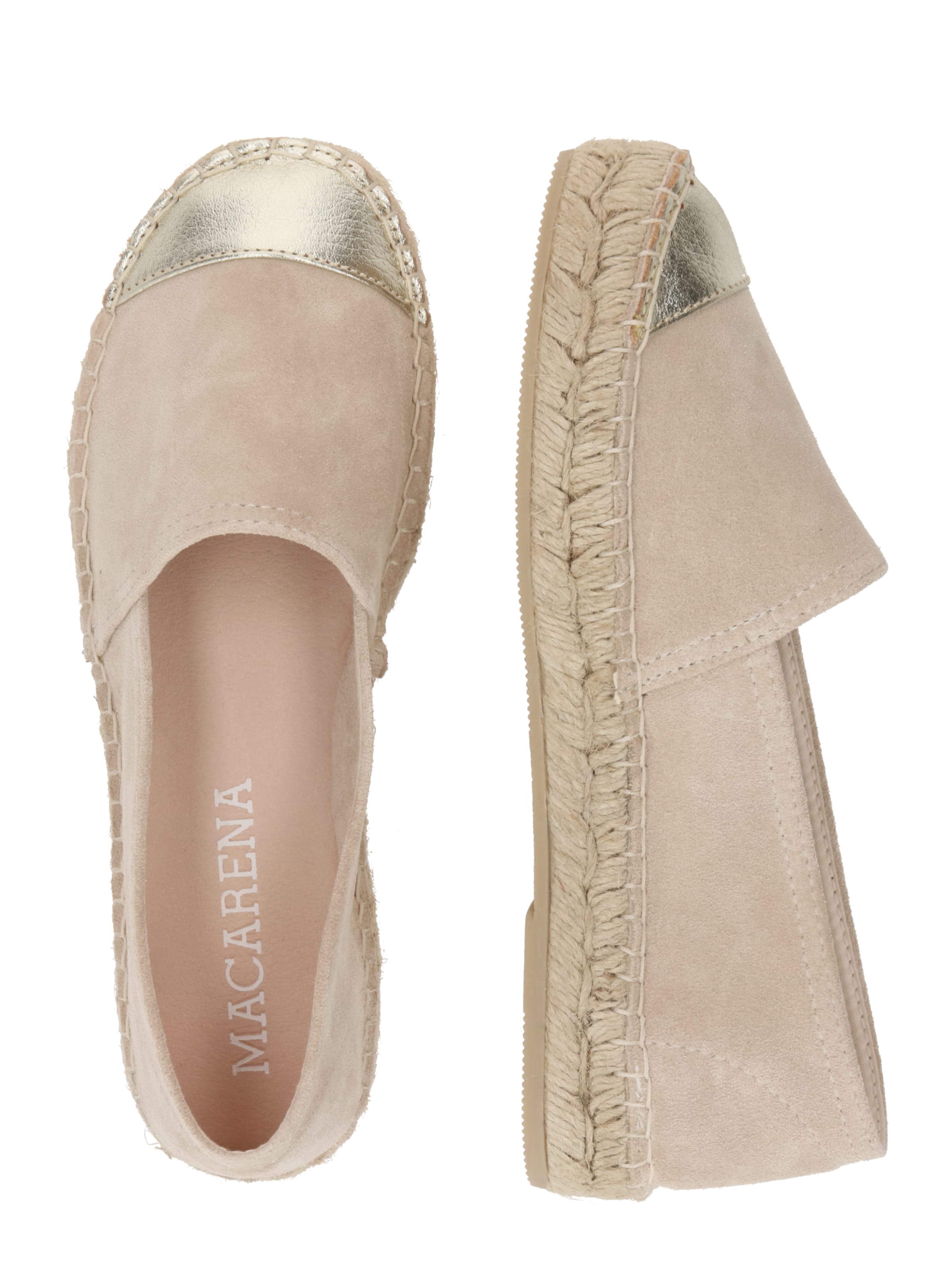 MACARENA - Alpargatas 'Elisa' en beige