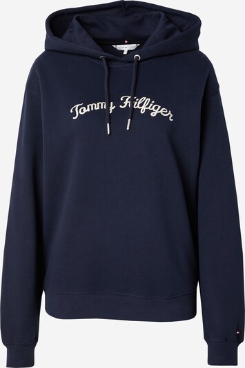 TOMMY HILFIGER Sweatshirt i kräm / mörkblå, Produktvy