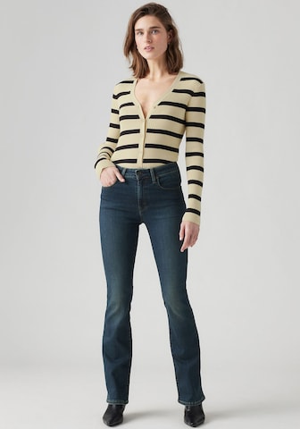 LEVI'S ® Bootcut Jeans '725' in Blau
