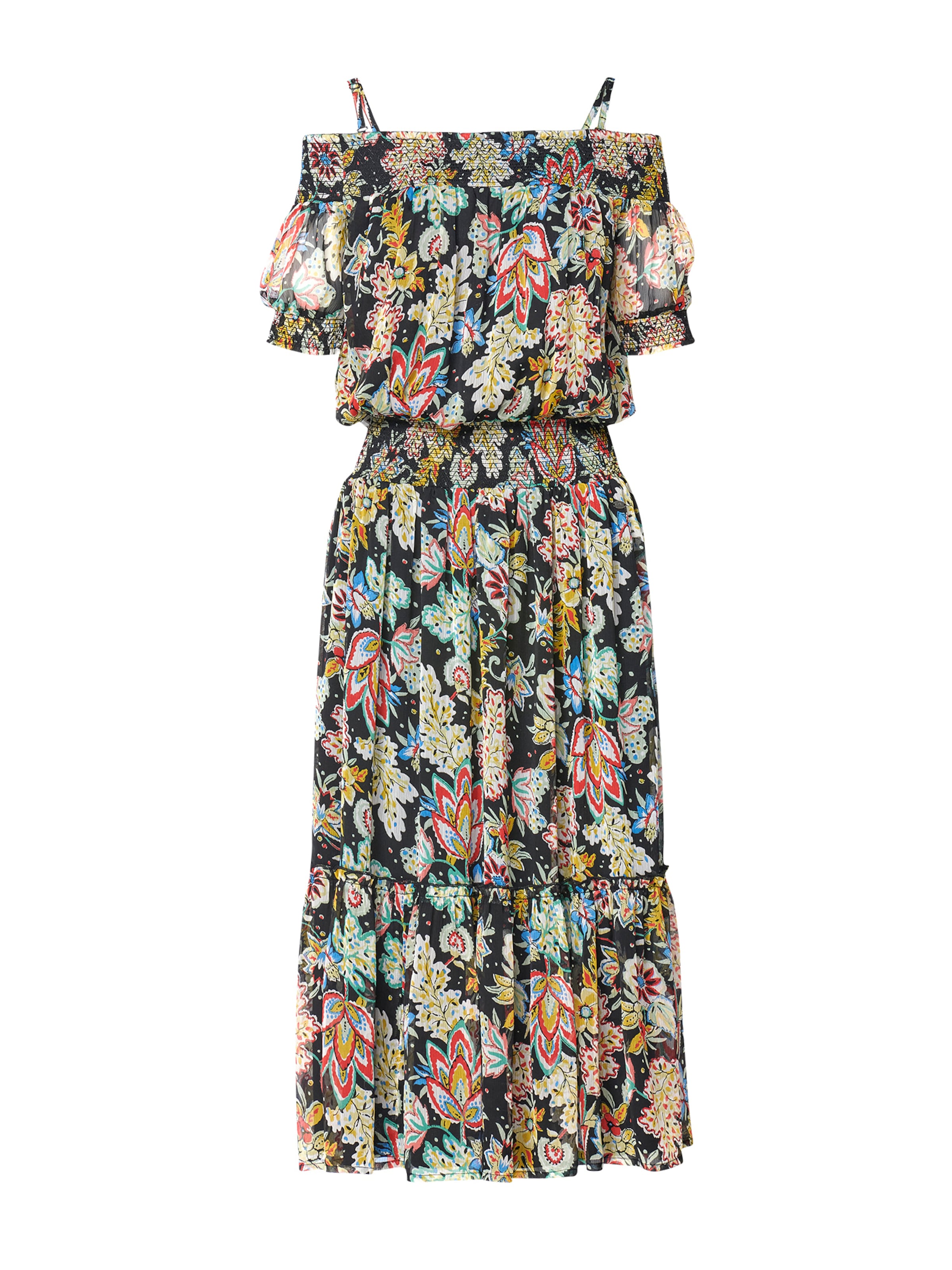 KOROSHI - Vestido en negro: frente