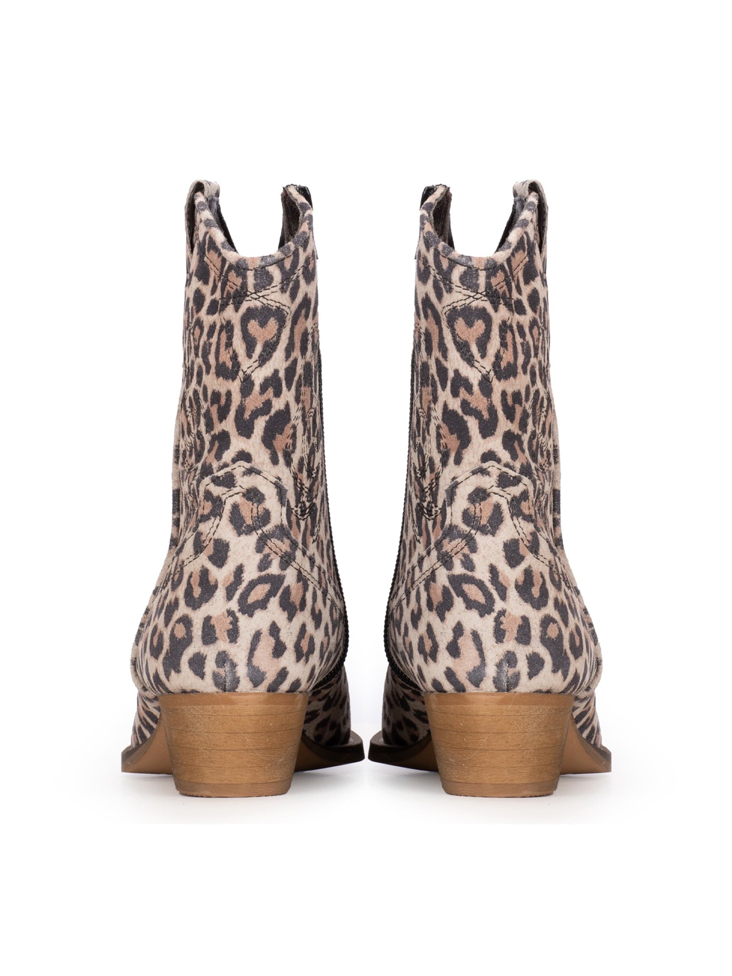 Bottes de cowboy 'Moco' Poelman en marron