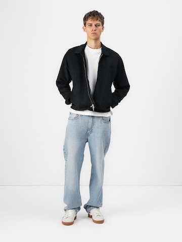 Abercrombie & Fitch Φθινοπωρινό και ανοιξιάτικο μπουφάν σε μαύρο