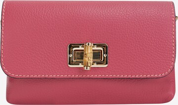 Sac bandoulière Usha en rose : devant