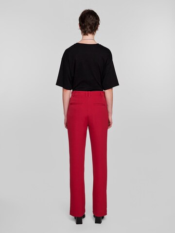 IIQUAL Regular Pants 'STORM' in Red