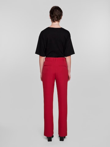 IIQUAL Regular Trousers 'STORM' in Red