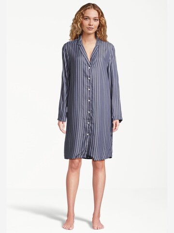 SEIDENSTICKER Nightgown 'Classic Web' in Blue