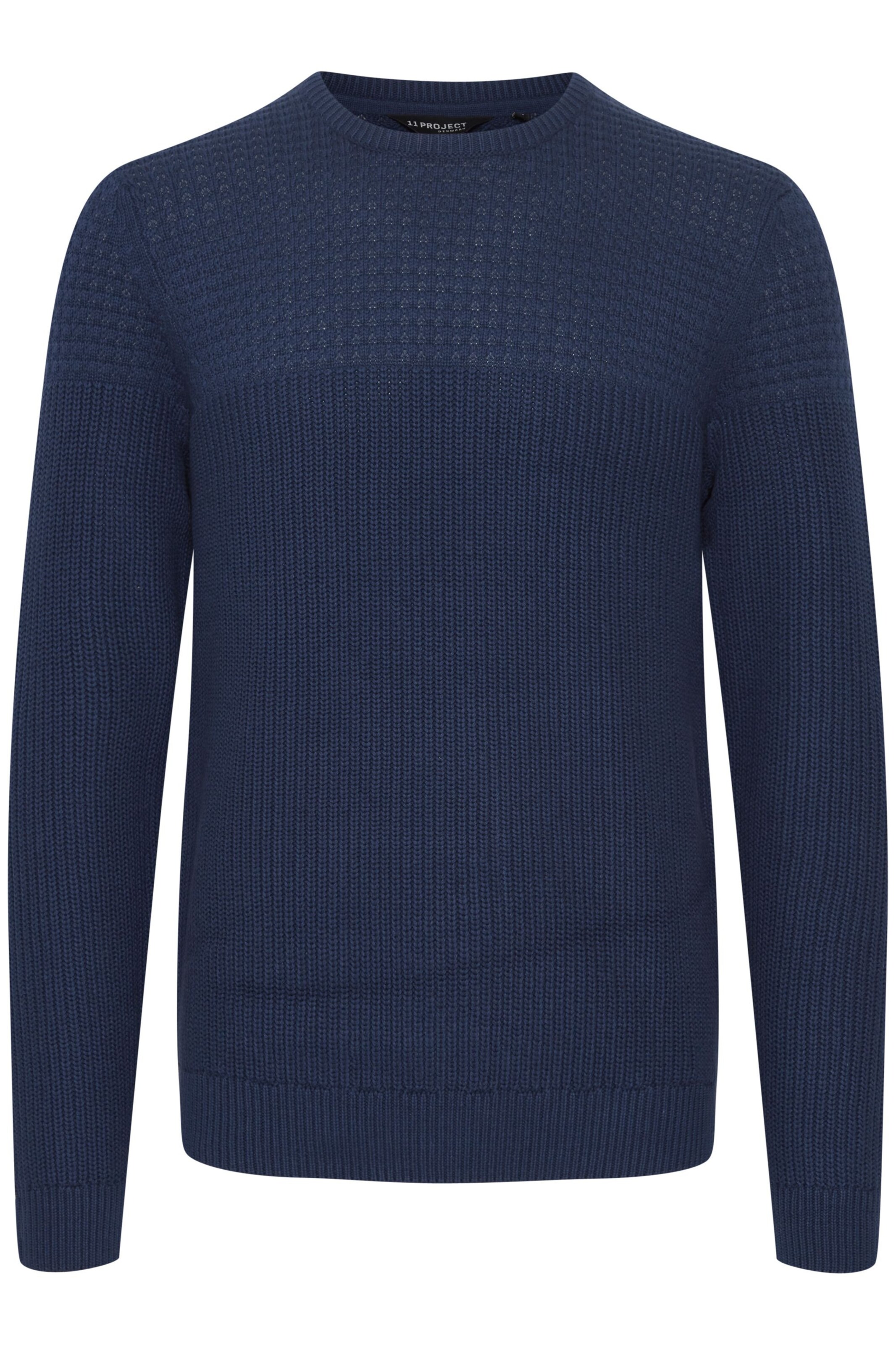 11 Project - Pullover 'Adamus' em azul: frente