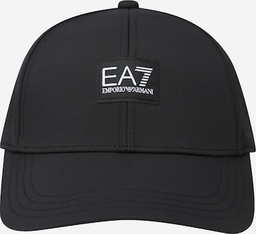 Cappello da baseball di EA7 Emporio Armani in nero