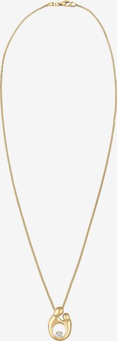 Elli DIAMONDS Necklace ' Mutter und Kind' in Gold: front