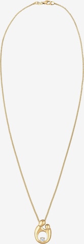 Elli DIAMONDS Necklace ' Mutter und Kind' in Gold: front