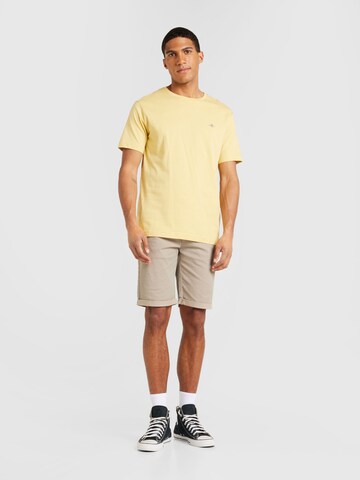 GANT - Camiseta en amarillo