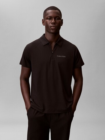 Calvin Klein Funktionsshirt in Schwarz: Vorderseite