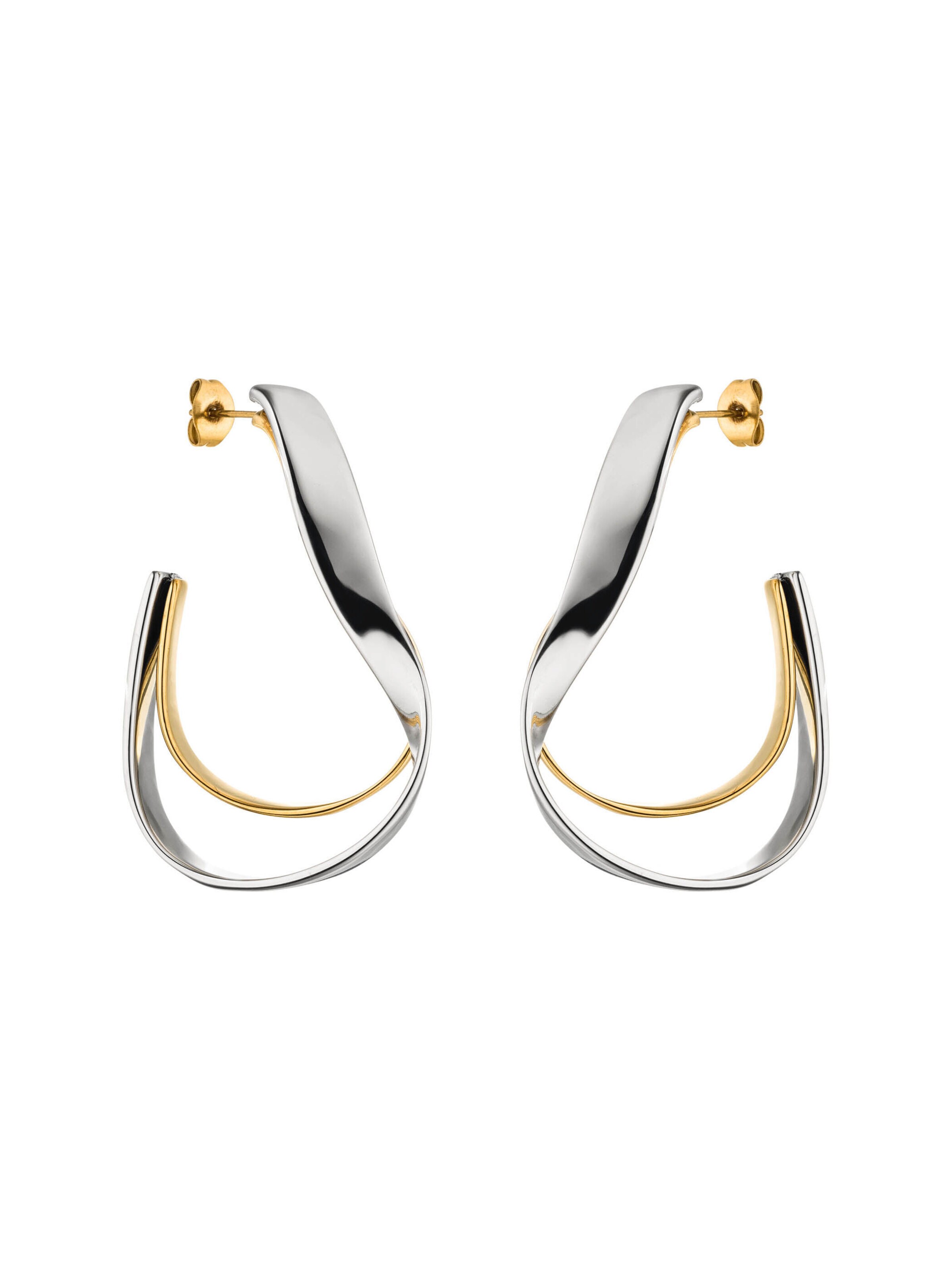 PURELEI Oorbellen 'Balance' in Goud: voorkant