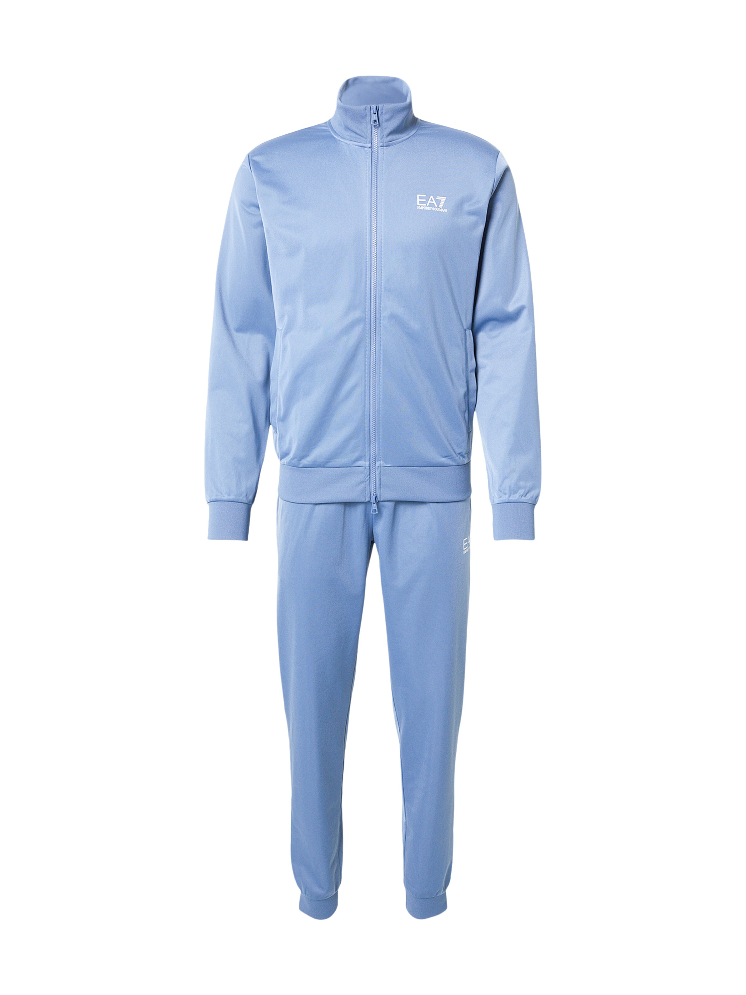 Tuta da jogging di EA7 Emporio Armani in blu: frontale
