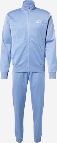 Tuta da jogging di EA7 Emporio Armani in blu: frontale