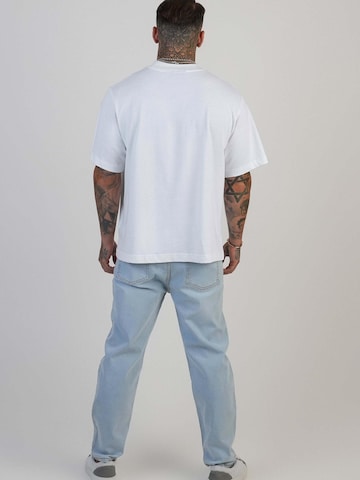 SikSilk Tapered Jeans 'Tapered Fit Jeans' in Blau