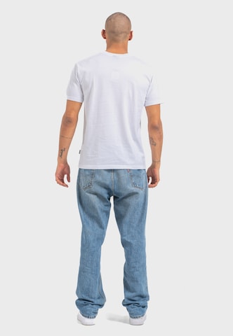 Oldskull Shirt 'Asian Shogun Legacy Graphic' in White