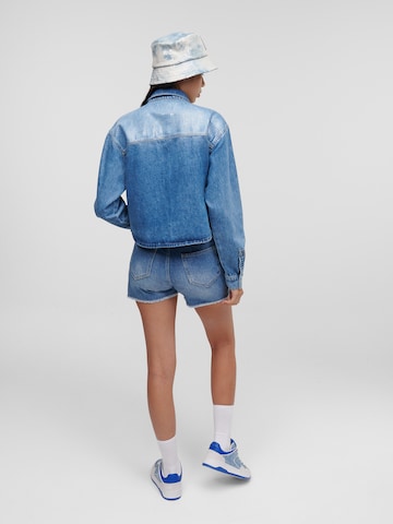 Karl Lagerfeld Přechodná bunda – modrá
