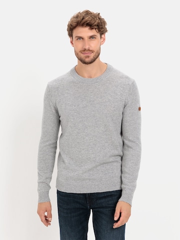 CAMEL ACTIVE Sweater in Grey: front