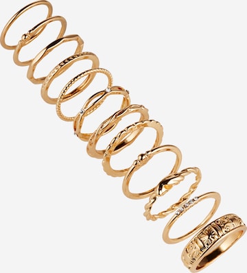 ABOUT YOU Ring 'Davina' in Gold: front