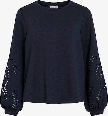 VILA Sweatshirt 'VISandy' in Blauw: voorkant