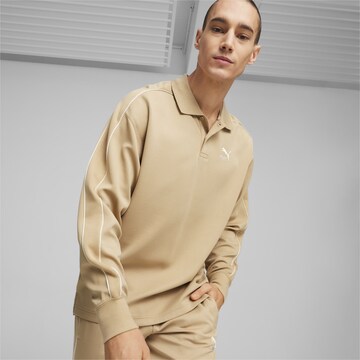 PUMA Shirt in Beige: voorkant