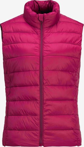 JJXX Bodywarmer 'Nora' in Roze: voorkant