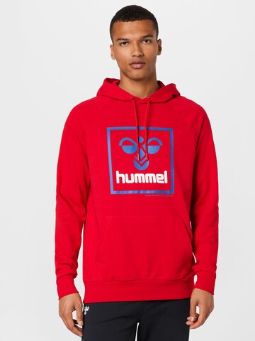 Hanorac sport de la Hummel pe roșu: față