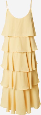VILA Φόρεμα κοκτέιλ 'AMALITA' σε κίτρινο: μπροστά