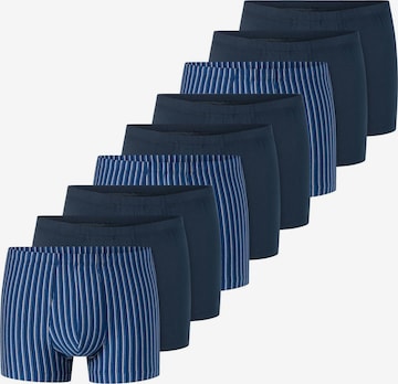 SCHIESSER Boxershorts '95/5 Essentials - Cotton' in Blauw: voorkant