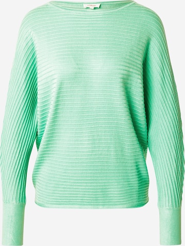 Pull-over s.Oliver en vert : devant