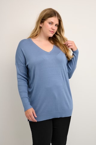 Pull-over 'Machi' KAFFE CURVE en bleu