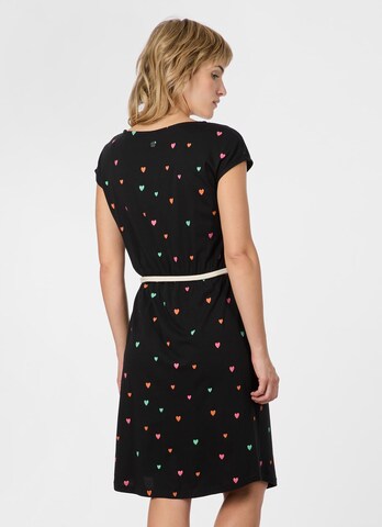 Ragwear Kleid in Schwarz