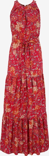 Aniston CASUAL Kleid in mischfarben / rot, Produktansicht