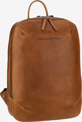 The Chesterfield Brand Backpack in Brown: front