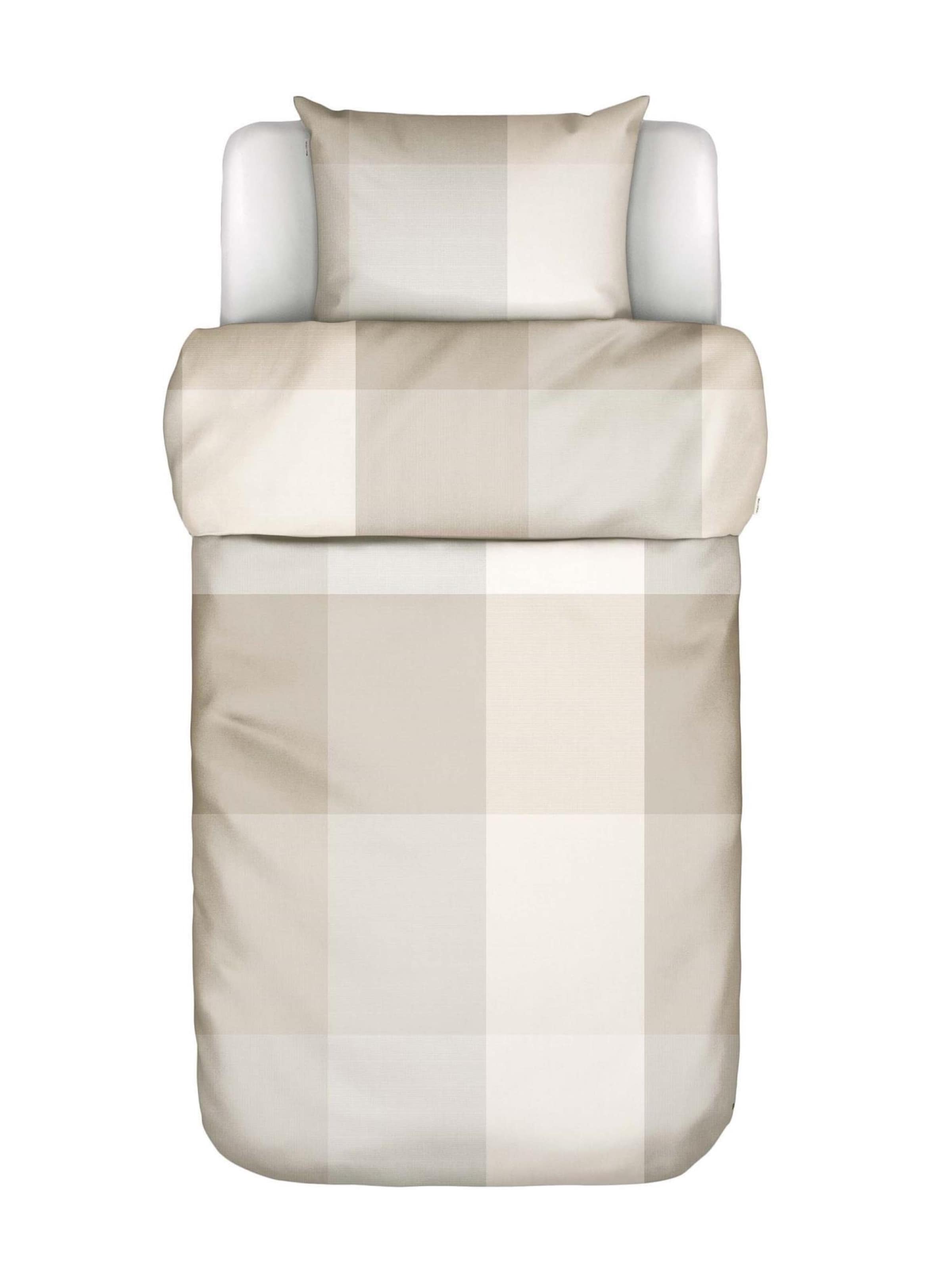 Marc O'Polo Bettwäsche 'Erliv' in Grau: Vorderseite