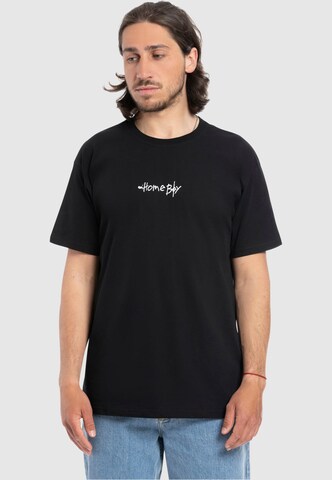 HOMEBOY T-shirt i svart: framsida