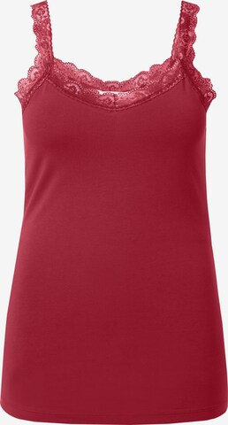 Tops en tricot MIAMODA en rouge : devant