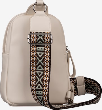 TOM TAILOR Backpack in Beige