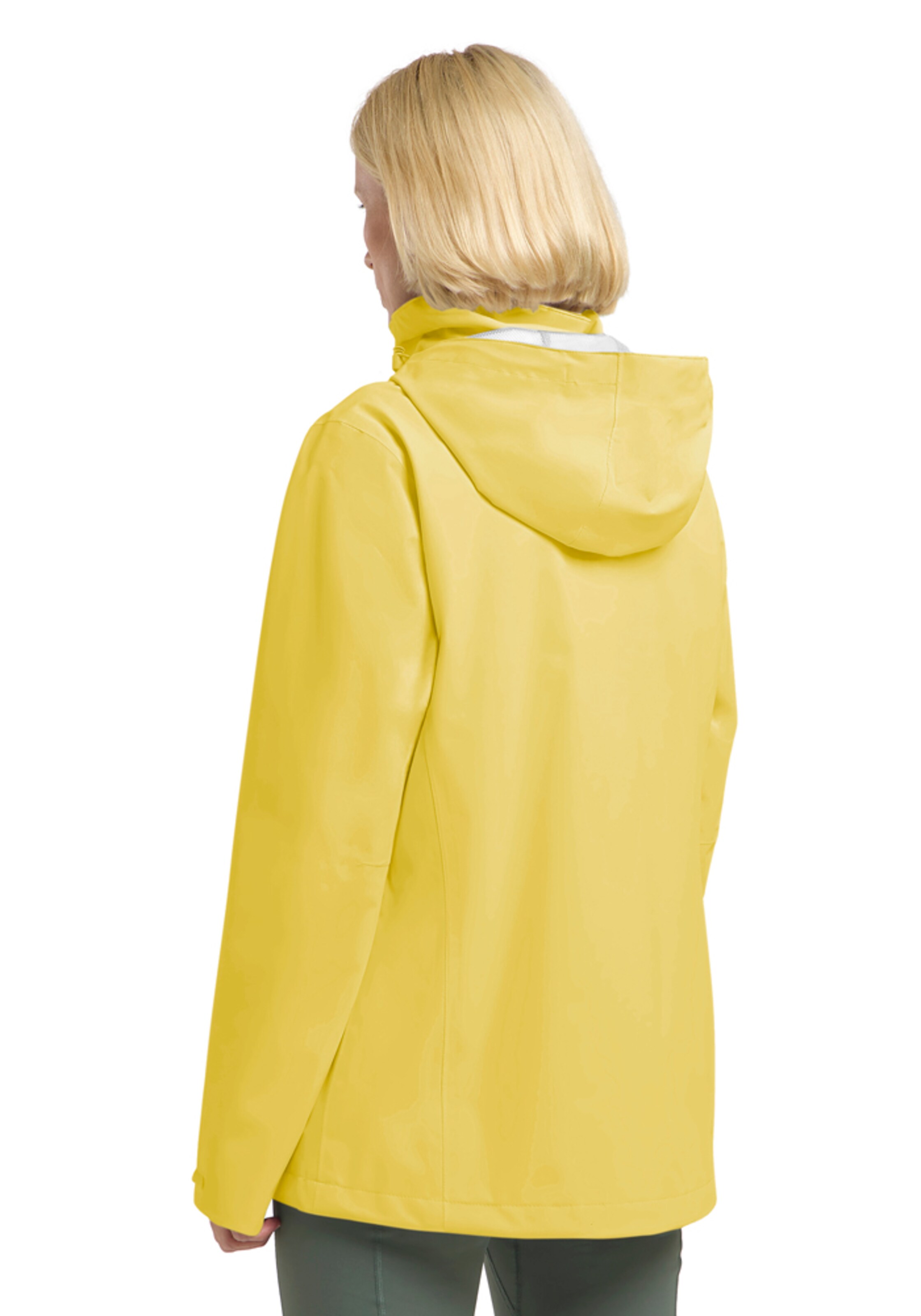 JACK WOLFSKIN Outdoor Jacket in Yellow